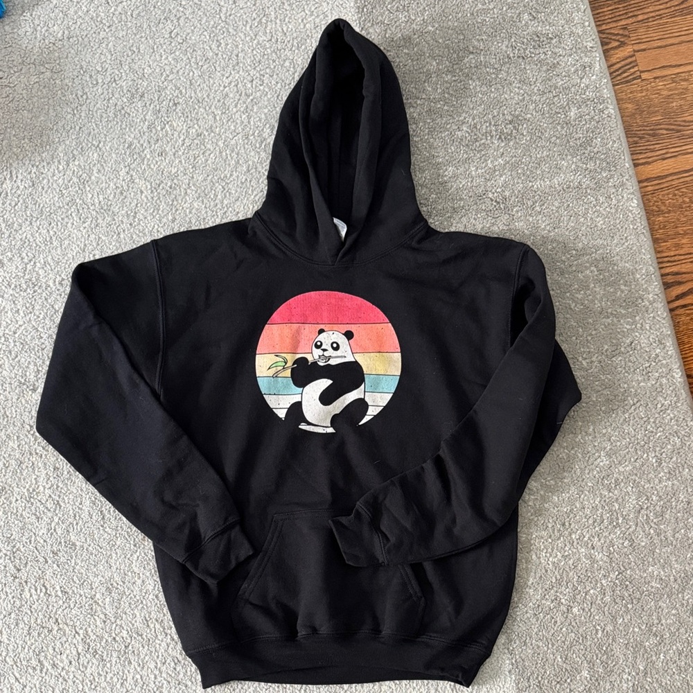 Gildan Heavy Blend Black Hoodie